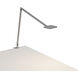 Focaccia 18.25 inch 7.00 watt Silver Desk Lamp Portable Light